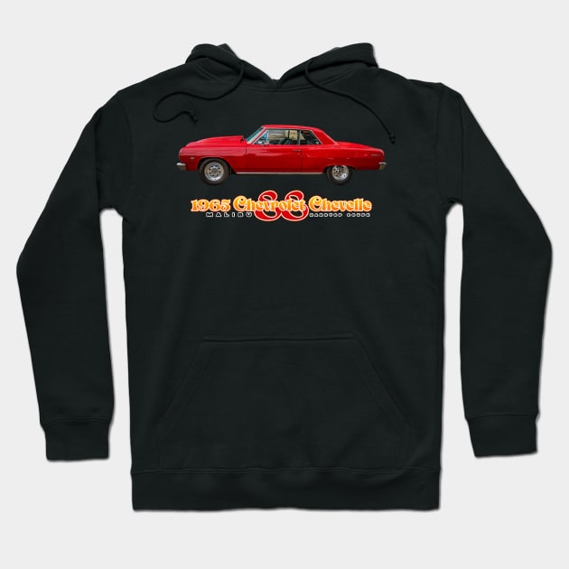 1965 Chevrolet Chevelle Malibu SS Hardtop Coupe Hoodie by Gestalt Imagery